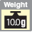 weight10g