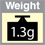 weight-13g